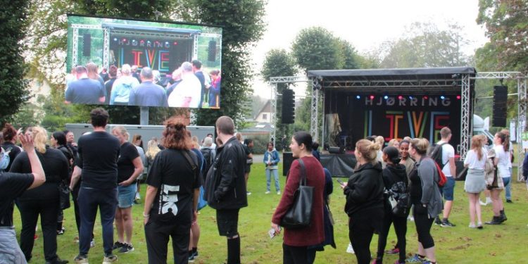 Eventet Hjørring Live for de unge starter og slutter i Christians Gave. Er det nok til at holde på de unge? Foto: Arkiv.