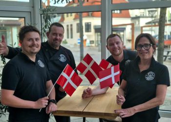 Familien Messmann fejrer jubilæum med Hotel Phønix i hotelkæden Danske Hoteller A/S. Foto (arkiv): Privat.