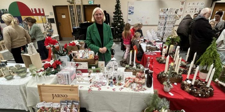 Julemarked på Tornby Skole. Foto (arkiv): Niels Chr. Jakobsen.