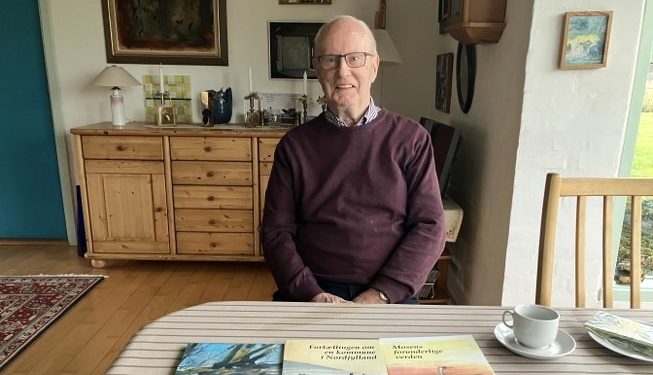 Kjeld Larsen har også i adskillige andre sammenhænge sat sit flotte og store præg på lokalområdet i og omkring Tversted. Foto (arkiv): Palle W. Nielsen.