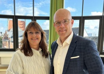 Mette Jensen og Per Møller fra Det Konservative Folkeparti.