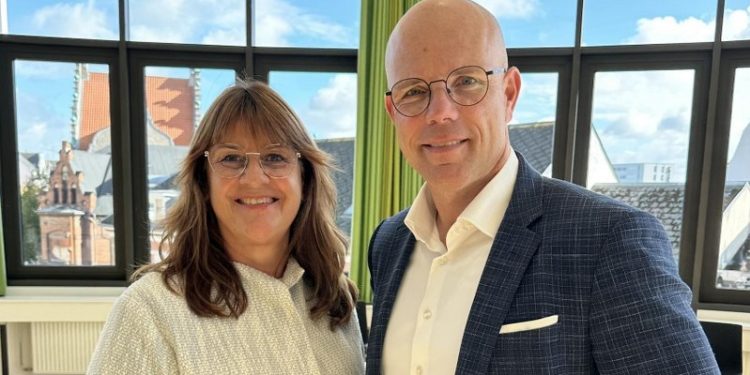 Mette Jensen og Per Møller fra Det Konservative Folkeparti.