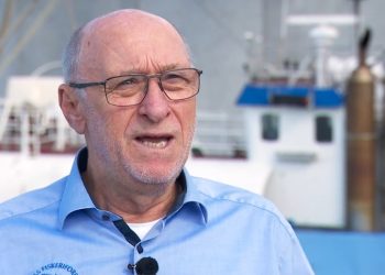 Niller alias Niels Kr. Nielsen er formand for Hirtshals Fiskeriforening. Screendump: TV2 Nord.