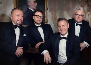 Den legendariske norsk/svensk/engelsk souljazz-kvartet The Real Thing giver koncert på Tversted Skole. Pressefoto