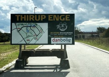 Thirup Enge er tæt ved alt - skole, idræt, natur, indkøbsmuligheder og gode trafikforhold. Foto: Palle W. Nielsen