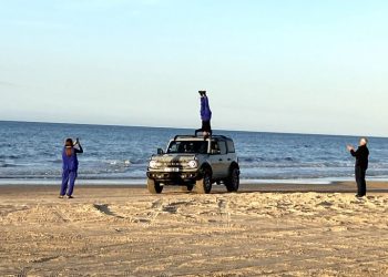 Tannistest bemærkes i og ved Tversted. Arkivfoto fra 2023-testen: Palle W. Nielsen