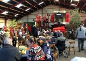 Fra en tidligere høstfest i Uggerby. Arkivfoto: Søren Baggesen