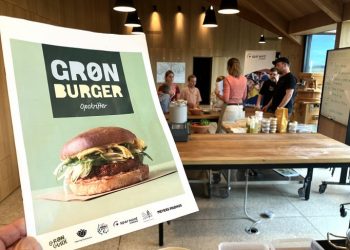 Den Grønne Madskole giver eleverne mulighed for at lære om råvarer, køkkenhåndværk og bæredygtighed – og ikke mindst lave for eksempel deres egen grønne burger. Foto: Palle W. Nielsen