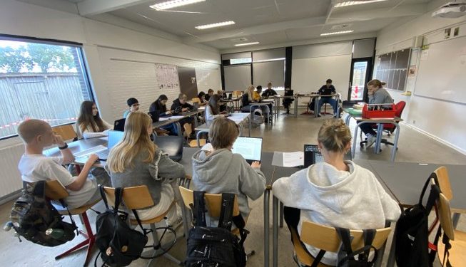 Alle klasser fra Lundergårdskolens 6., 7., 8. og 9. årgang har den 23. september skrevet dagbog fra en tilfældig tirsdag i Danmark. Privatfoto