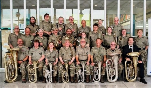 Det eneste musikkorps nord for Limfjorden med direkte militær tilknytning, Hjemmeværnets Musikkorps Nordjylland, kan i år fejre 75-års jubilæum. Privatfoto