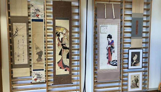 Gymnastiksalen på den nedlagte, danske folkeskole i tversted er atter ramme om en duft af Japan. Foto: Palle W. Nielsen