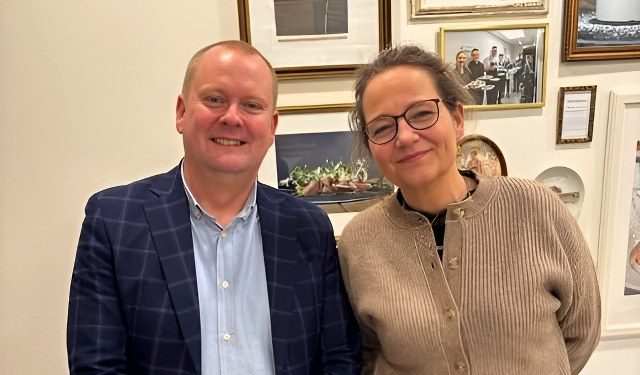 Christian Borrisholt Steen og Johanne Poulstrup fra Venstre. Foto: Privat.