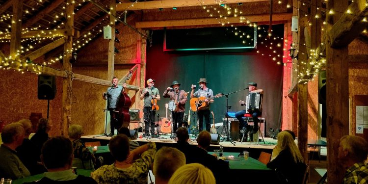 De Gyldne Drenge i MusikLaden. Foto: Jesper Kjærgaard