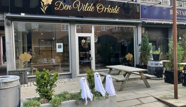 Den Vilde Orkide i Hjørrings flotte Strømgade åbner onsdag klokken 10. Foto: Palle W. Nielsen