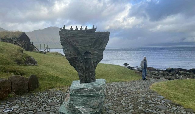 Marmennilin i Elduvík. Foto: Hanne Skipper.