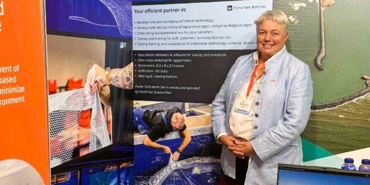 Forretningsudviklingschef Mette Hyldgaard Roussis. Foto: Flume Tank North Sea.