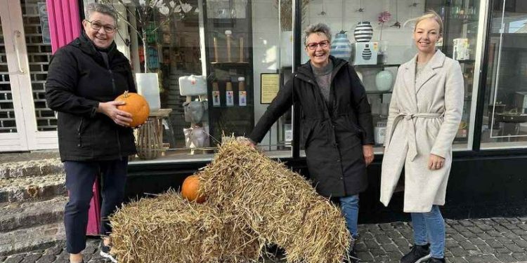 Grete Nielsen fra Ostemanden, Lene Krusen Jensen fra Havkyst og Pernille Ramberg fra Lilleheden Café og Restaurant, som alle er medlemmer af Hirtshals Handdel & Erhverv.