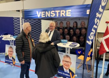 Borgmester Søren Smalbro (V) er også på Hjørring Messen søndag. Foto: Palle W. Nielsen