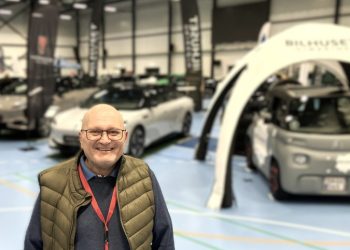 Per Bach Nielsen byder velkommen til Hjørring Messen 2025. Foto: Palle W. Nielsen