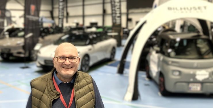 Per Bach Nielsen byder velkommen til Hjørring Messen 2025. Foto: Palle W. Nielsen