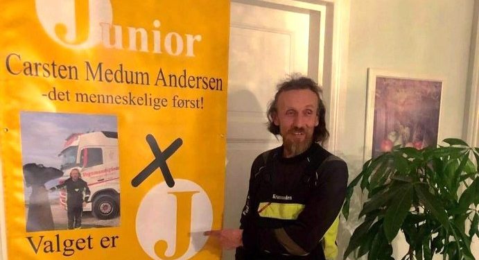 Billedet er fra valgkampen i 2021. Privatfoto