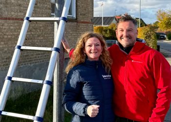 Betina D. Jensen fra Venstre og Thomas Klimek fra Socialdemokratiet. Foto: Privat.