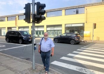 Sensommerdag i Svendborg - en lille omvej fra Hjørring til Fyn. Ivan Lindgren Hansen fra ThermIT er på vej. Foto: Palle W. Nielsen