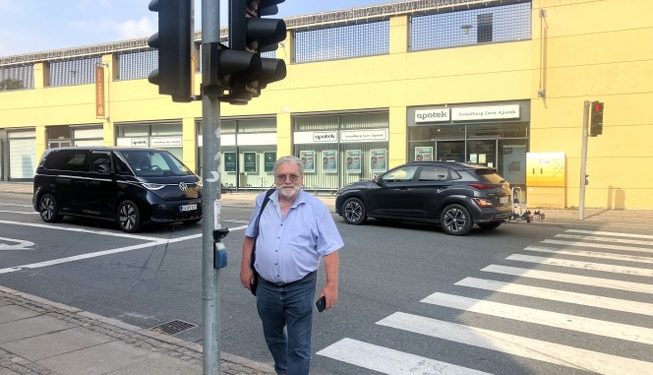 Sensommerdag i Svendborg - en lille omvej fra Hjørring til Fyn. Ivan Lindgren Hansen fra ThermIT er på vej. Foto: Palle W. Nielsen