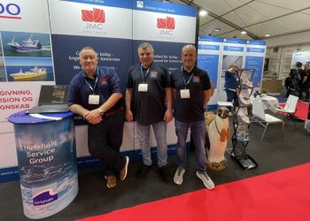 Blandt de mange lokale deltagere ved DanFish International 2025 i Aalborg er JMC Coatable. Foto: Privat.