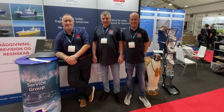 Blandt de mange lokale deltagere ved DanFish International 2025 i Aalborg er JMC Coatable. Foto: Privat.