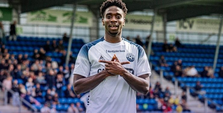 Vendsyssel FFs dygtige Precious Williams, fyldte torsdag 19 år TILLYKKE og er klar til kamp i Thisted. Foto: VFF