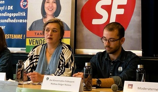 Ellen Raunsmed (SF) og Mathias Holger Nielsen (C). Foto: Privat.