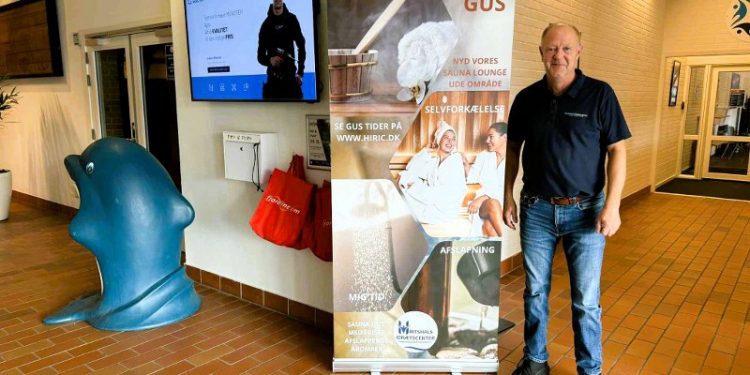 Centerleder Lars Henrik Kristensen inviterer til det helt store Gus Marathon i Hirtshals Idrætscenter. Foto: Arkiv.