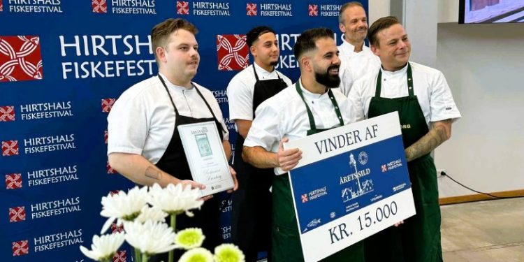 Vinderne fra Restaurant Kronborg i København. Foto: Niels Skipper.