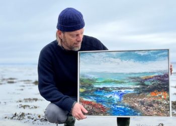 Mød Simon Aaen, billedkunstner og kirkekunstner og kom med ind i kunstnerens værksted tirsdag den 22. oktober kl. 19 hos Kulturcenter Vendsyssel i Sæsing. Pressefoto