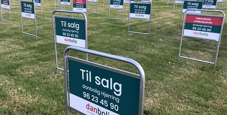 Her regerer danbolig Hjørring - set i forbifarten fra Ringvejen. Foto (arkiv): Palle W. Nielsen