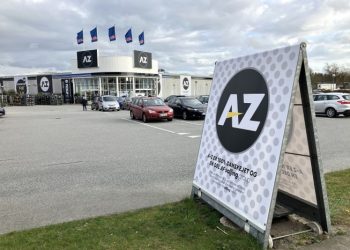 A-Z ved Ringvejen i Hjørring er en del af Bilka-kæden under danskejede Salling Group. Arkivfoto: Palle W. Nielsen