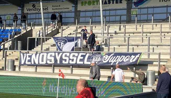 Støtte på lægterne på Nord Energi Arena i Hjørring betyder meget for spillerne på banen. Arkivfoto: Palle W. Nielsen