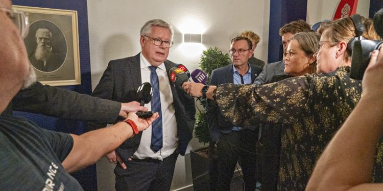 Søren Smalbro fra Venstre fortsætter som  borgmester i Hjørring Kommune. Foto: Hans Ravn.