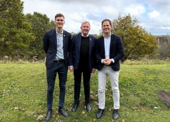 Lasse Frimand Jensen, Per Bach Laursen og Mads Duedahl. Foto: BRN.