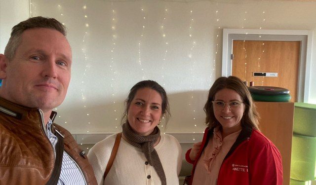 Claus Mørkbak Højrup (V), Gry Bruun Nielsen (B) og Anette Bæk (S). Foto: Privat.