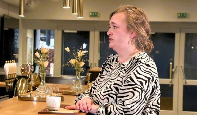 Spidskandidat Ellen Raunsmed fra Socialistisk Folkeparti. Foto: Screenshot.