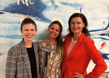 Louise Fredbo-Nielsen, Trine Rubæk og Sisse Fisker. Foto: DitFinanshus.