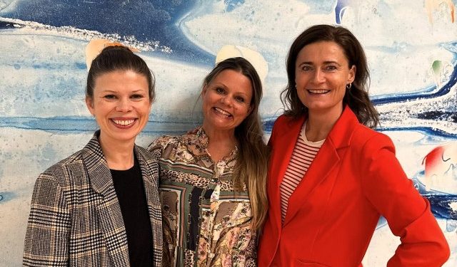 Louise Fredbo-Nielsen, Trine Rubæk og Sisse Fisker. Foto: DitFinanshus.