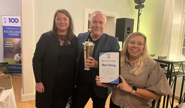 Årets HB’er 2025 gik til Niels Viberg. Foto: HB.