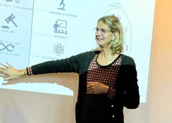 Direktør Hanne Kvist fra Nordsøen Oceanarium og Nordsøen Forskerpark. Foto: Niels Chr. Jakobsen.