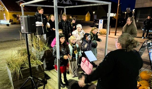 Trivselskoret snag flere steder i Nørregade. Foto: Niels Skipper.