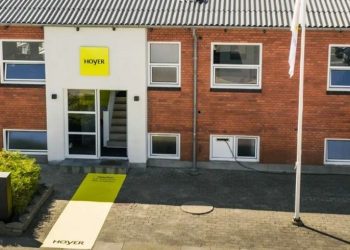 Hoyer åbnede kontor på Odinsvej i Hjørring i sommeren 2025. Pressefoto