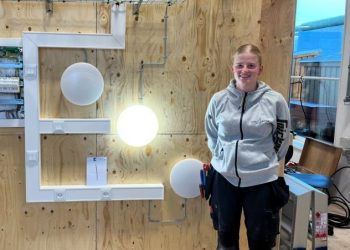 Ida P. Jacobsen er videre til DM i Skills i Hjørring. Foto: Lytzen.