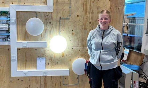 Ida P. Jacobsen er videre til DM i Skills i Hjørring. Foto: Lytzen.